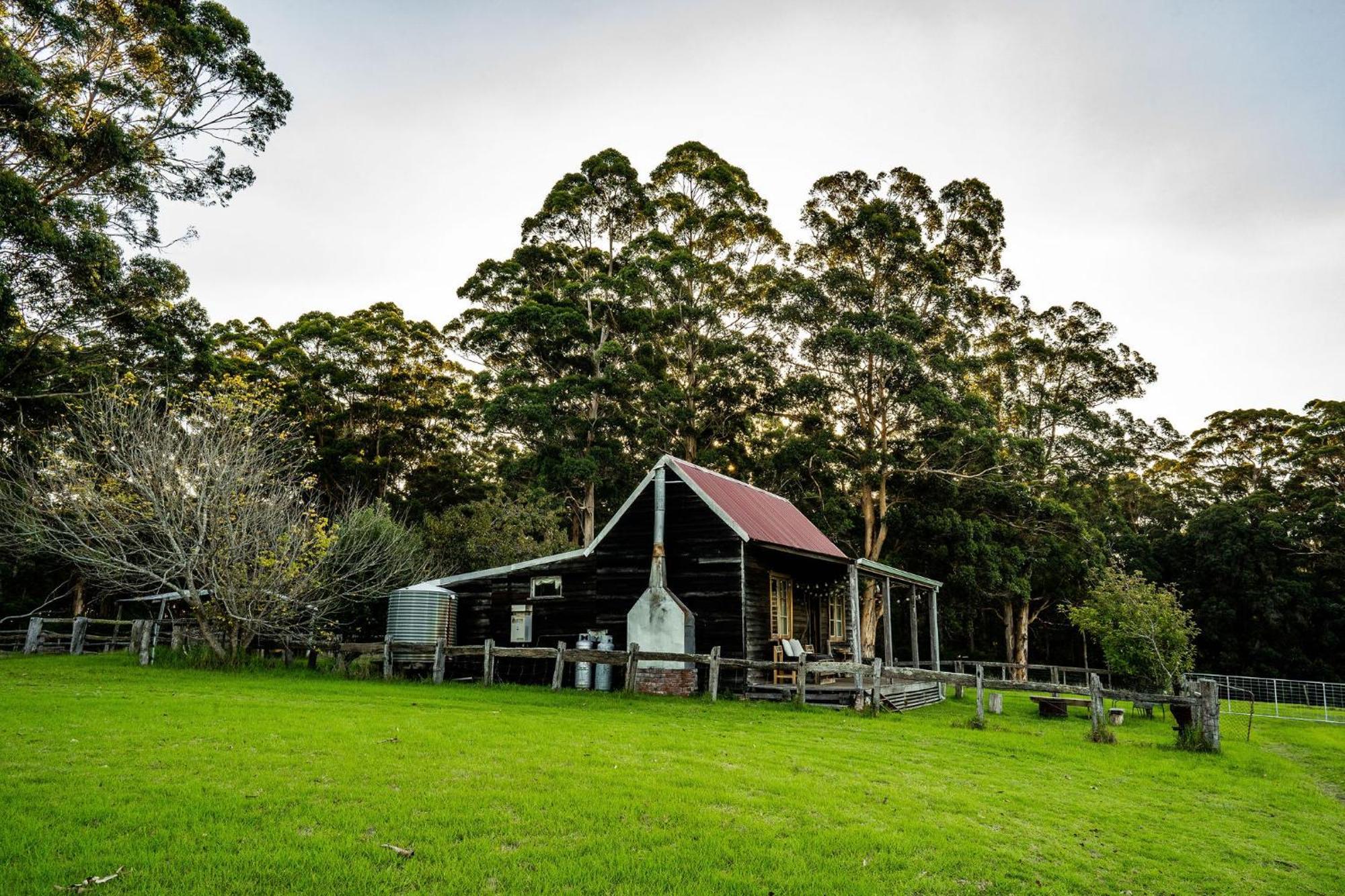 Cosy Farmstay: Green Cabin At Whispering Woods Beedelup Dış mekan fotoğraf